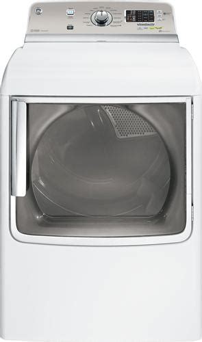 This 7.4 cu. ft. dryer easily handles bulky items like comforters and sleeping bags. ENERGY STAR® certified models exceed government standards to help conserve natural resources and save money on your utility bills. The Sanitize Cycle provides care for your clothes in the dryer while eliminating 99.9% of common household bacteria.. 