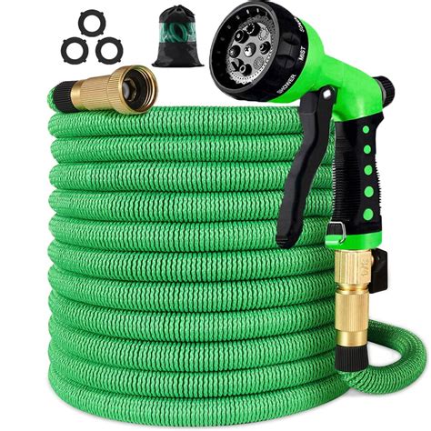 The HydroTech high performance hose can go anywhere you work. In the garden or on the campsite, our premium expandable garden hose is guaranteed not to burst or break. We created HydroTech to be the only hose you'll ever need — lightweight, durable, flexible, and flowing with optimal water pressure at all times.. 