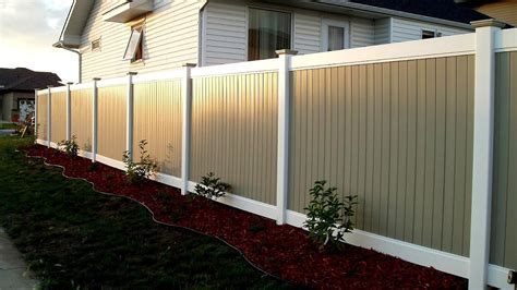 Menards fences. This low-maintenance vinyl fence panel kit features a unique design that securely locks pickets into place. The glue- and fastener-free connection between pickets and rails provides a neighbor-friendly appearance that is the same on both sides. 