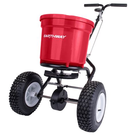 Menards fertilizer spreader. Apr 21, 2024 · The 2030P-Plus residential broadcast spreader offers homeowners a large capacity spreader with features found on our commercial models. The 2030P-Plus is a deluxe version of 2030 Single because of the pneumatic tires. The rustproof poly hopper holds 65 pounds of material, and the exclusive EVEN-SPREAD® three-hole drop shutoff system ensures even distribution of all granular materials. The ... 