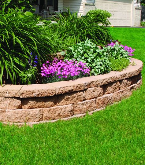 Menards garden bricks. Features. Easy to install. Great for straight or curved applications. Available in a variety of different colors to mix and match for a unique landscape project. Adds definition to a lawn, garden or walkway. Color may vary by production run. Please purchase entire projects at one time. Size and weight are approximate. 