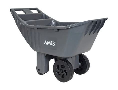 Get the hauling capacity and stability of a heavy-duty yard wagon and the dumping capability and convenience of a wheelbarrow with this 4 cubic foot yard and garden cart from Kobalt! Designed with innovative features like high-maneuverability zero-turn steering and 10-inch pneumatic tires fitted to a rugged tubular steel frame with offset axles ...