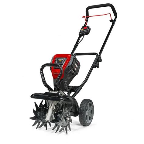 Best Gas Tillers. A powerful and fuel-efficient motor makes this a solid pick. The tiller design can be quickly changed to a cultivator without tools. The 79cc engine is fuel-efficient for great run time. Can be utilized in 21, 16, or 11-inch widths. Doesn't bounce much. Can take 2-3 hours to fully assemble..