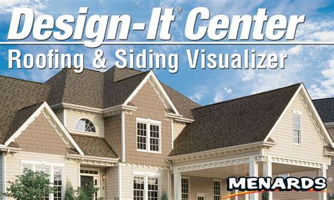  The Menards® Exterior Design Visualizer uses a real photo of your home's exterior to create an interactive image ready for you to visualize stunning designs. Follow the steps outlined here, and we will provide you with an inspiring, interactive way to see how Menards siding and trim products can transform your home. . 