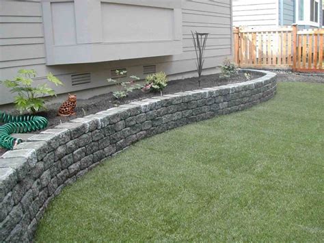 Menards landscape block. Features. Rugged weathered look resembling natural stone. Designed for residential, commercial and industrial applications. Fill with multi-purpose gravel; Menards SKU 1891130. Please consult a professional engineer for design assistance with walls 4 feet and taller. Recommended wall height: up to 40" (5 layers high) gravity wall. 
