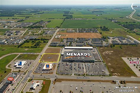 Menards 4615 Encore Blvd Mt Pleasant MI, 48858 Phone: (989) 772-1453 Web: www.menards.com Category: Menards, DIY Stores, Furniture Stores, Homeware Store Hours: Nearby Stores: T.J. Maxx - Mount Pleasant Hours: 9:30am - 9:30pm (0.6 miles) Sears Hometown - 1400 S Mission St Hours: 9am - 8pm (1.2 miles) The Home Depot - Pickard St. 