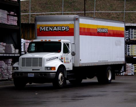 Menards rent a truck. 