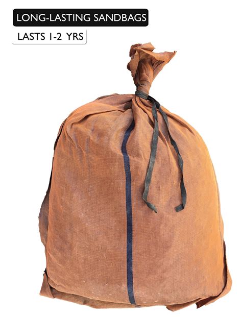 DURASACK Heavy Duty Sand Bags with Tie Strings Empty Woven Polypropylene Sand-Bags for Flood Control with 1600 Hours of UV Protection, 50 lbs Capacity, 14x26 inches, Green, Pack of 10. 1,503. 400+ bought in past month. $1149 ($1.15/Count) FREE delivery Thu, Oct 12 on $35 of items shipped by Amazon. Or fastest delivery Tue, Oct 10.. 