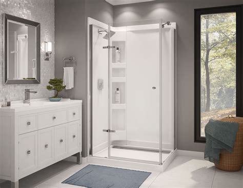 This innovative shower system offers a sleek