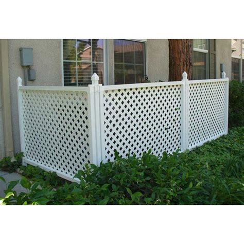  Features. HDPE (High Density Poly Ethylene) No sealing or painting needed. Insect resistant. Easy to install. Fade resistant. Although the C channels are very sturdy, they are not meant to be the sole means of support for the lattice panels. Can be cut with a fine tooth saw blade. Designed to work with lattice up to 1/8" thick. 