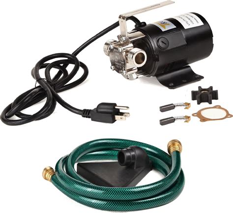 Utilitech. 1/12-HP 115-Volt Stainless Steel Electric Utility Pump. Model # 50AC-110N. 55. • The 0.083 HP pump quickly transfers water providing up to a 5.6 GPM performance. • This 0.083 HP non-submersible transfer utility pump is designed for portable applications where a small pump is required. . 