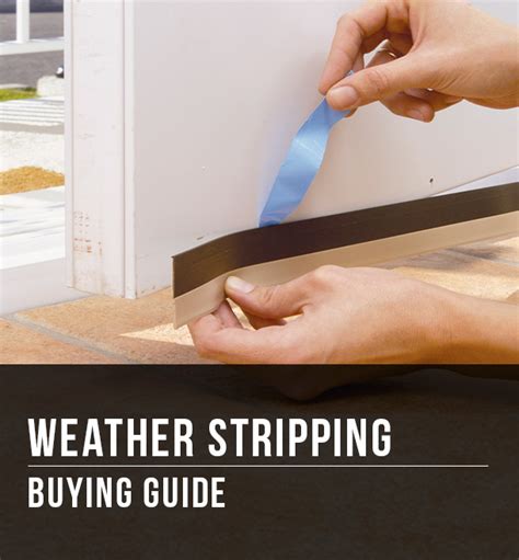 Improve the energy savings of your home or business with our selection of weather stripping.