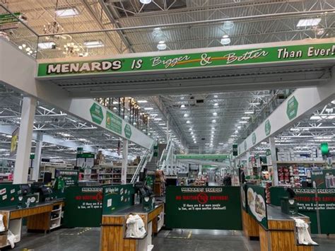 Menards. 3.5 (48 reviews) Claimed. $$ Building Supplies, Hardware Stores. Open 6:00 AM - 9:00 PM. See hours. See all 31 photos. Review Highlights. “ They've got items for the …. 