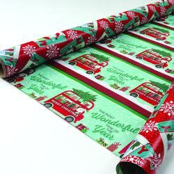 Menards wrapping paper. Wrap your loved ones gifts with this wrapping paper in this red/white/green colors in chevron, plaid stipes and tree icons. Choose from 4 different festive designs to provide the perfect touch to all your presents. This wrap also has cutting grid lines! 