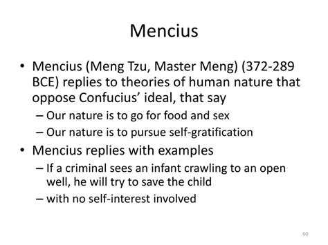 Mencius and World Order Theories - JSTOR