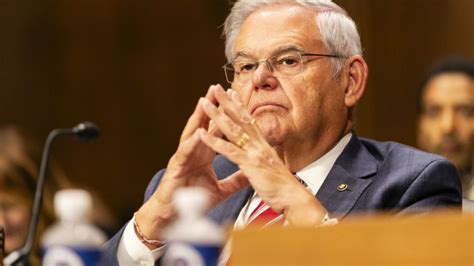 Menendez accused of acting as foreign agent to Egyptian government in superseding indictment