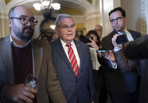 Menendez tells Senate colleagues he won’t resign, remains defiant amid bribery charges