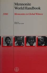 Mennonite world handbook 1990 mennonites in global witness. - Onan ky 4000 generator parts manual.