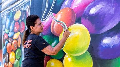 Menomonee Falls just got a candy mural representing …