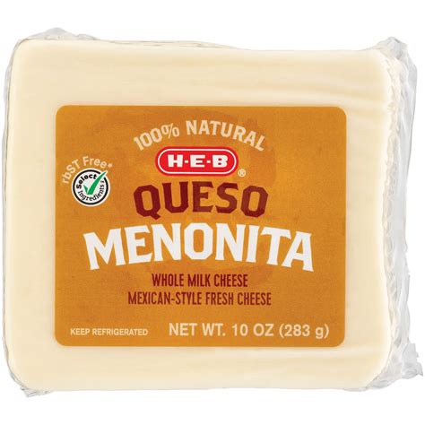 Menonita cheese. Named after the northern Mexican state, this cheese is also known as queso menonita because it originated in the Mennonite communities of the area. (Occasionally you will see a tall, blond, overalls-clad youth … 