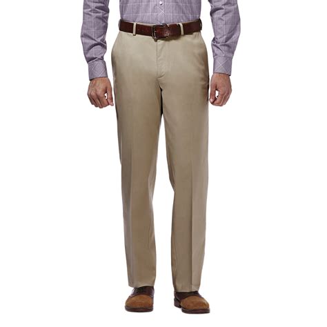 Menpercent27s haggar pants. Haggar Men's Iron Free Premium Khaki Slim-Straight Fit Flat Front Flex Waist Casual Pant. (47) Not available. Choose options. Haggar Mens Work to Weekend Pro Relaxed Fit Pleat Front Pant. (17) Not available. Choose options. Haggar mens Haggar Men's Cool 18 Classic Fit Hidden Expandable Waist Pant , Navy, 42x32. 