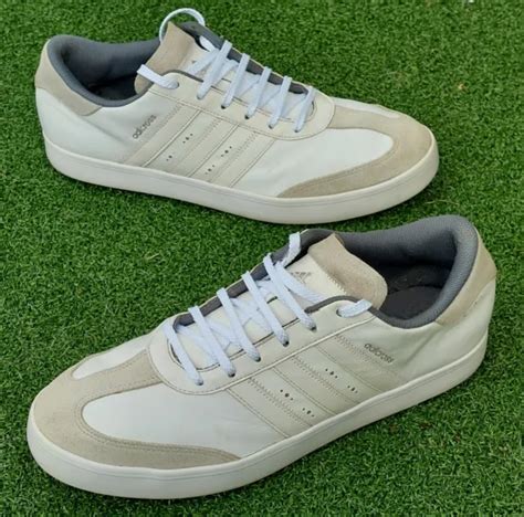 Mens Adidas Adicross golf shoes. Size 10. white eBay