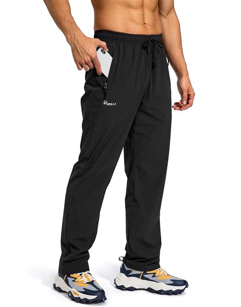 Mens Casual Active Athletic Jogger Sweatpants Plain Elastic