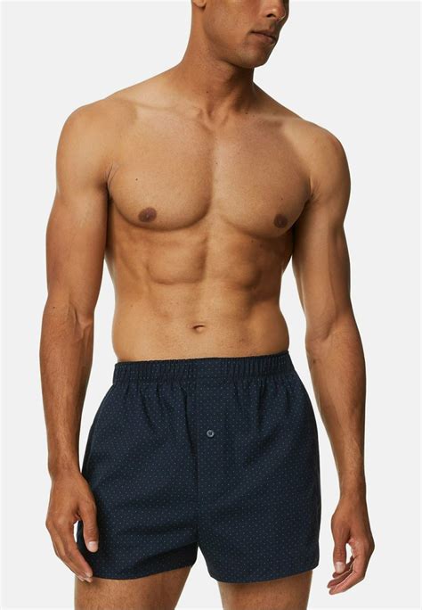 Mens Dark Navy 3pk England Trunks Size 2xl From Marks And …