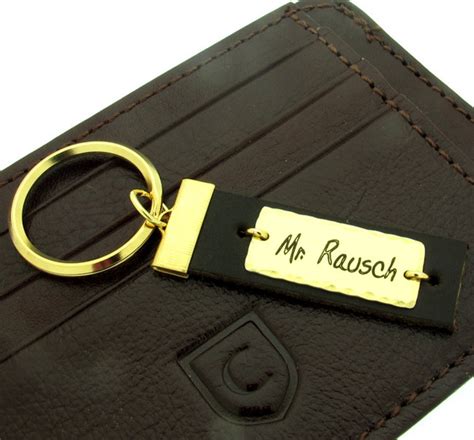 Mens Gold Keychain - Etsy