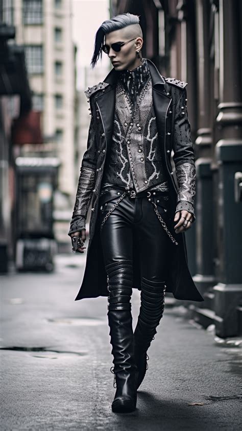 Mens Gothic Clothing Attitude Clothing