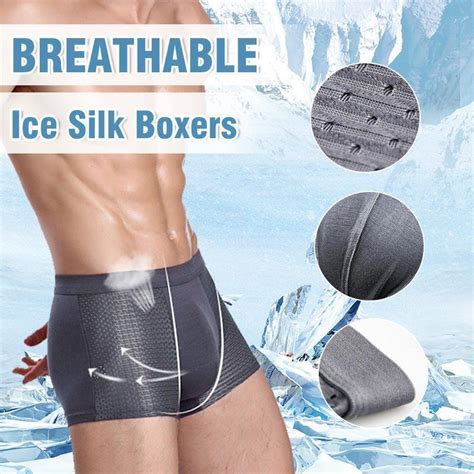 Mens Ice Silk Boxers - Etsy