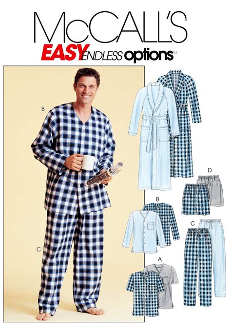 Mens Pajamas Pattern