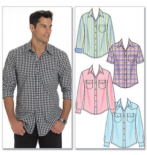 Mens Pattern Shirts Free Patterns