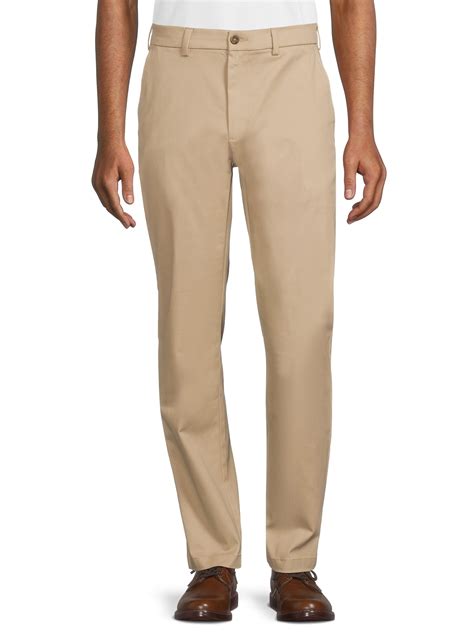 Mens Straight Leg Khaki Pants - Walmart.com