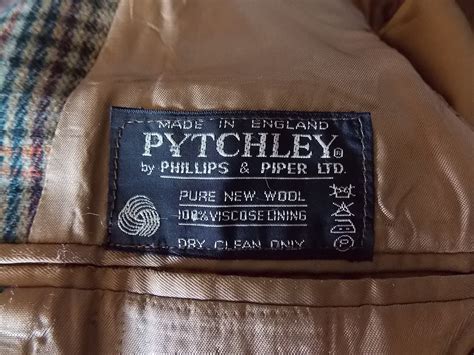 Mens Vtg Pytchley by Phillips & Piper Ltd brown wool Equestrian …