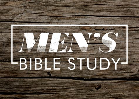Mens bible study. Years ago, I was a new pastor in a rural church, and decided to start a men’s Bible study in a little country breakfast café. We began with a few men and took up half of the room. Within weeks we filled up the place, studying the Word every Tuesday morning at 6 and ministering to the regulars employees of the … 