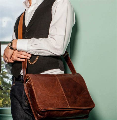 Mens leather messenger bag. 18 Inch Vintage Handmade Leather Travel Messenger Office Crossbody Bag Laptop Briefcase Computer College Satchel Bag For Men And Women (DARK BROWN) $59.99 $79.99 25% OFF. (13) 