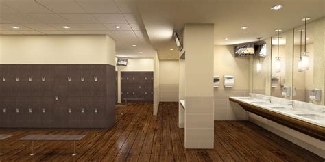 Mens locker. LA Fitness features a variety of facilities that are common in top gymnasiums, including a fitness and cardio area, lap pool, group fitness classes, racquetball and basketball leagues, personal trainers, childcare, juice bar and full locker... 