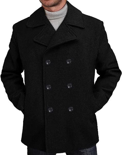 Mens peacoats. Men's Wool Blend Pea Coat With Detachable Soft Touch Wool Scarf Warm Winter Trench Coats. 2,778. 50+ bought in past month. $6799. FREE delivery Wed, Mar 13. Or fastest delivery Tue, Mar 12. +5. 