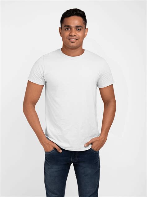 Mens plain t shirts. Quantity tiered pricing on all plain white t-shirts! No account necessary, blank white shirts and plain white tees in stock FREE shipping on sale today! ... M1045 Crew Neck Men's Jersey T-Shirt M1045. Low as. $3.56 (11) 5000L Gildan Missy Fit Heavy Cotton T-Shirt 5000L. Low as. $2.16 (8) 