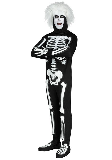 Adult Men's Skeleton Gloves. $5.99. Size. Add. Adult Skull Mask ... Be the freakiest monster of the bunch in this spooky Skeleton Costume next Halloween, or any time ... . Mens skeleton halloween costumes
