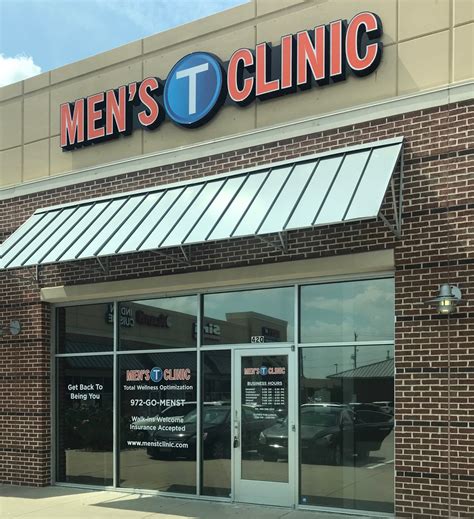 Mens t clinic. About Men's T Clinic - The Colony. Conveniently located along the North access road of Hwy 121, NE of Main Street (in front of Top Golf, between Chase bank and Discount Tire), Men's T Clinic - The Colony helps power the total wellness optimization needs of men who work, commute and play across The Colony, N. … 