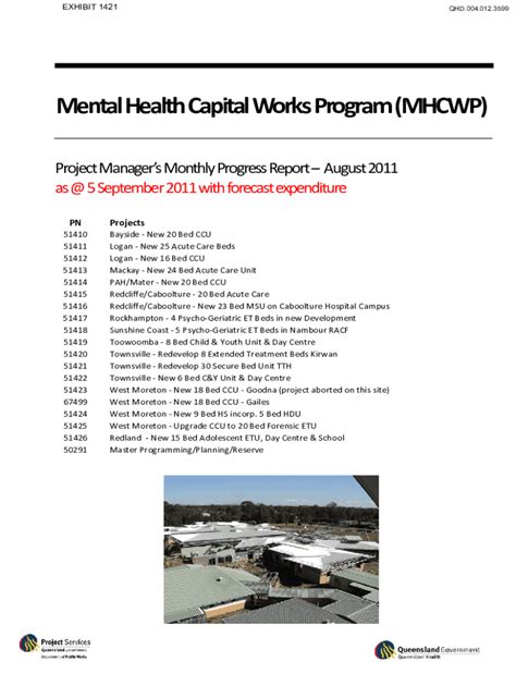 Mental Health Capital Works Program (MHCWP)