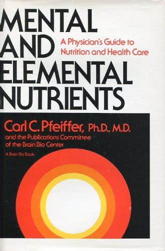 Mental and elemental nutrients a physicians guide to nutrition and health care. - Tos trencin lathe sui 63 80 manual.