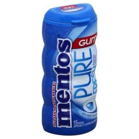 Mentos Gum - Mint, 15 piece (Pack of 10) - UPCitemdb