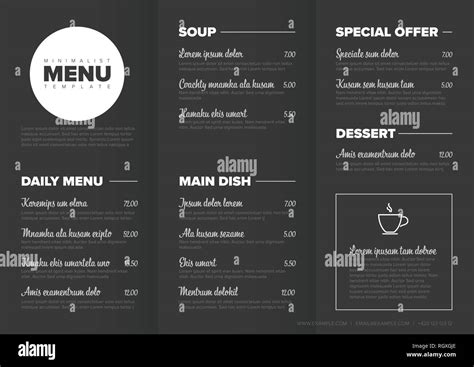 Menu — OSCURA