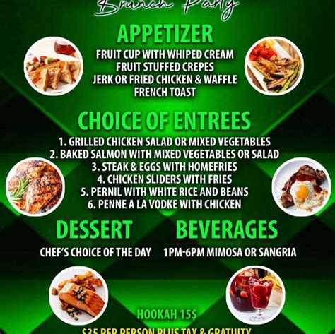 Menu - JZ Sports Bar and Restaurant - 9 visitors - Foursquare