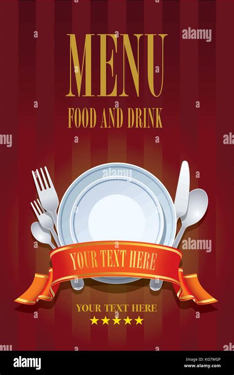 Menu Cover Template Images Stock Photos Vectors Shutterstock