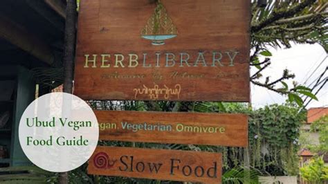 Menu Herb Library.