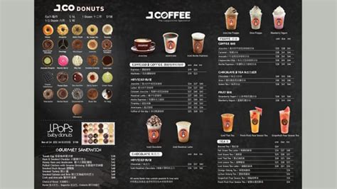 Menu Minuman Di Jco
